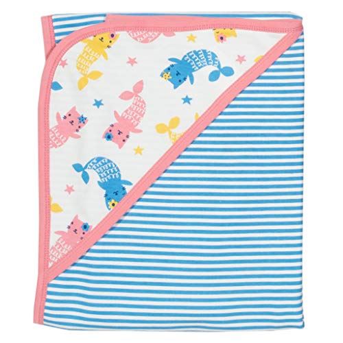 Organic Cotton Baby Blanket - Meerkat design